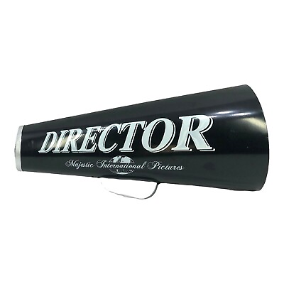 #ad Movie Director Majestic International Pictures Megaphone Wall Art Decor Metal $45.95