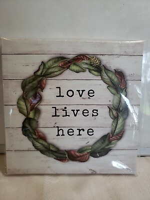 #ad #ad Choose 1 or More Wall Art Selections Small 8.5” x 8.5quot; Plaques Signs Decor $7.95