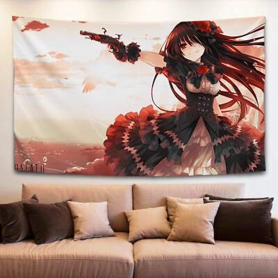 #ad Anime DATE A LIVE Tapestry Cosplay Art Home Decor Wall Hanging Poster 75*100CM#5 $17.99